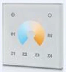 Synergy 21 LED Serie EOS 05 Wanddimmer dual white (CCT) touch 4 Zonen