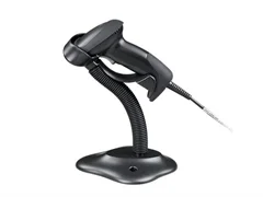 Kasse Laser-Barcodescanner mit USB-Anschluss und Standfuß Schwarz (AS1210HD-U-B)