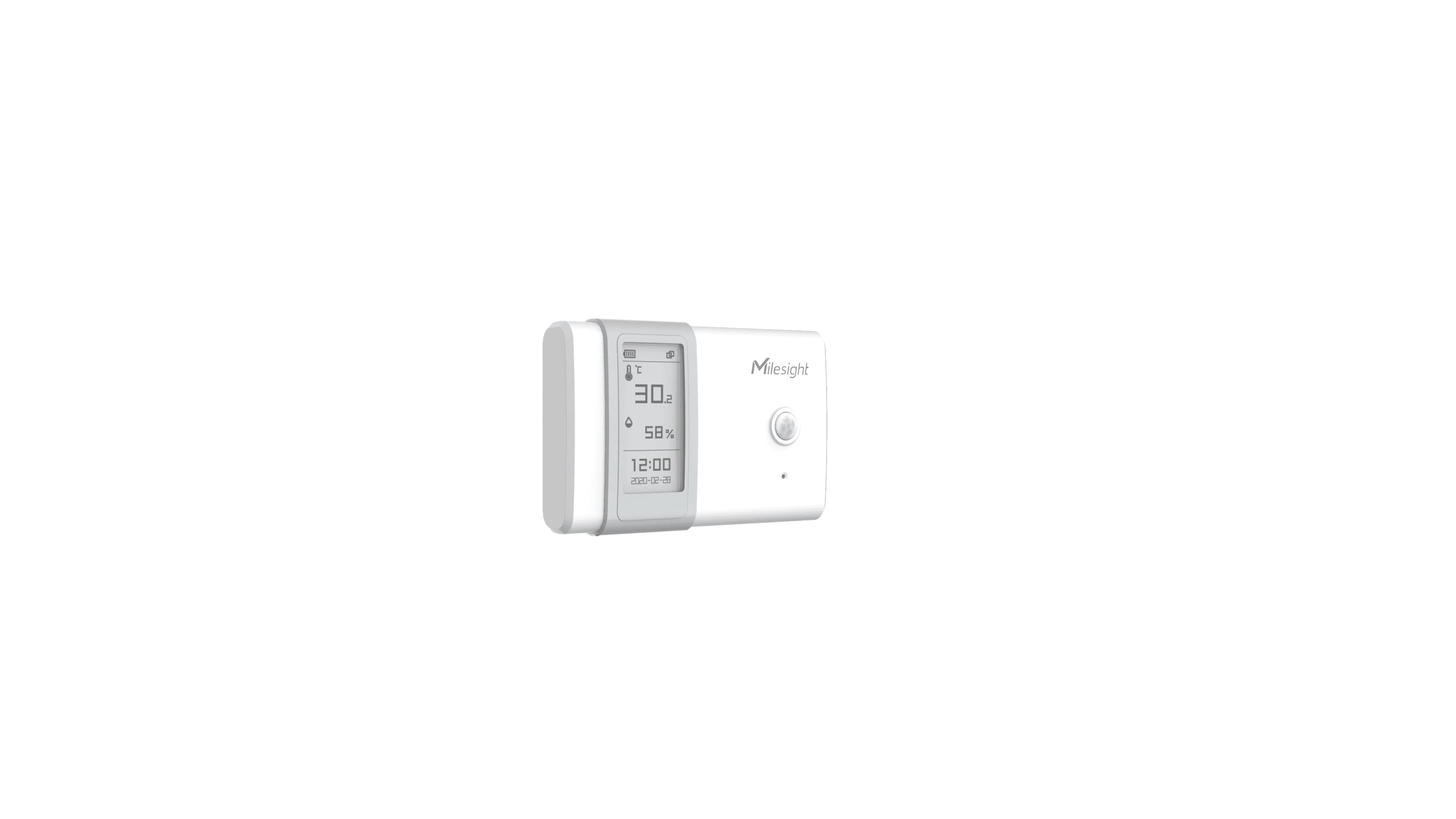 Milesight IoT Indoor Ambience Monitoring Sensor, AM104-868M LoRaWAN / Temp. / Humidity / Light / PIR / E-Ink Display