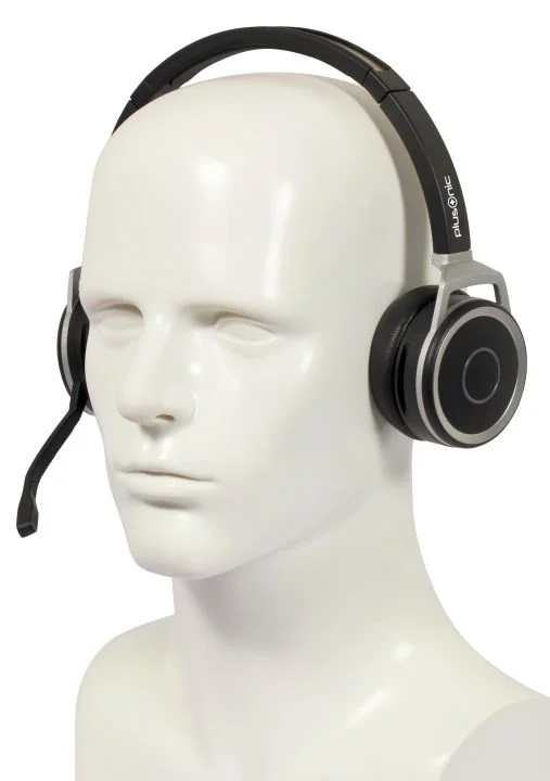 Plusonic Business Headset, 15.2P, binaural, USB & 3,5mm Klinke