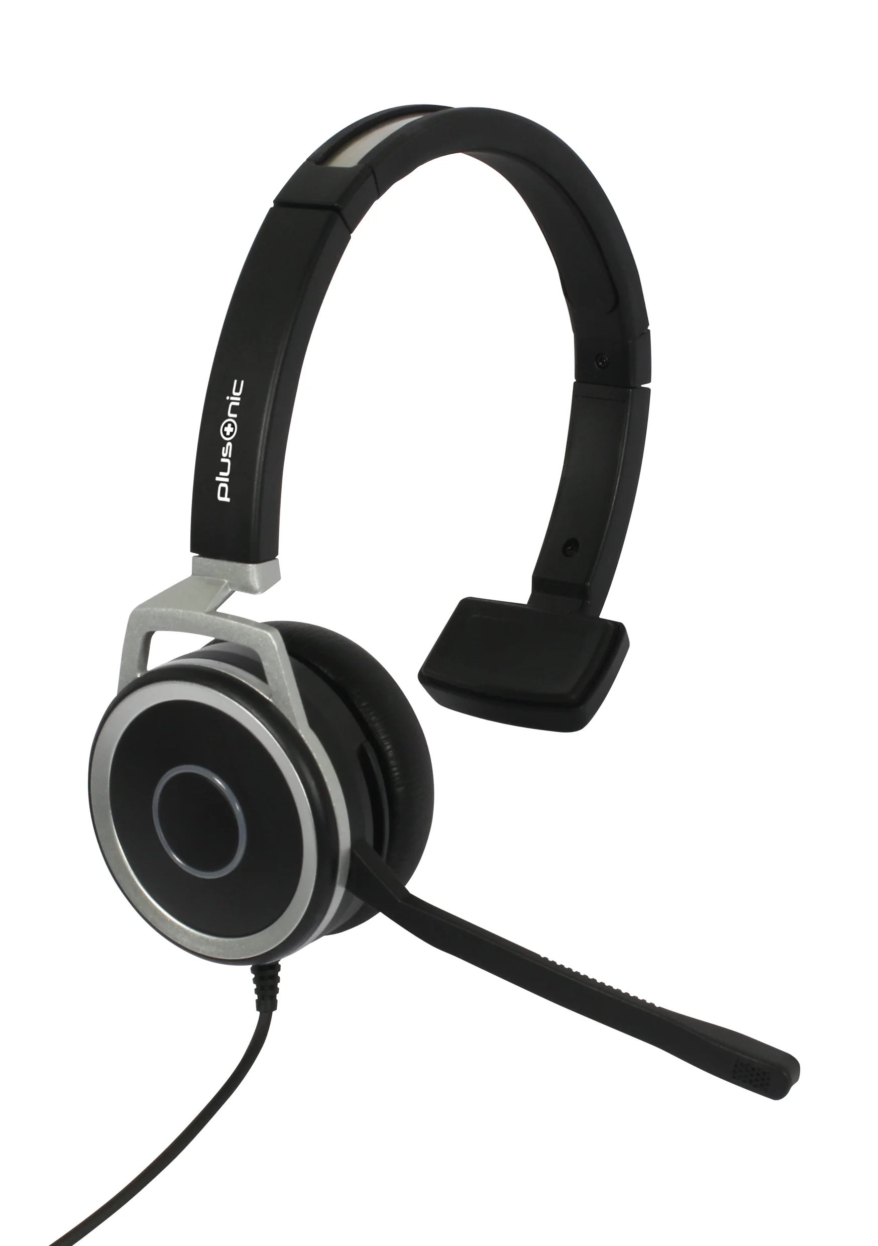 Plusonic Business Headset, 15.1P, monaural, USB & 3,5mm Klinke