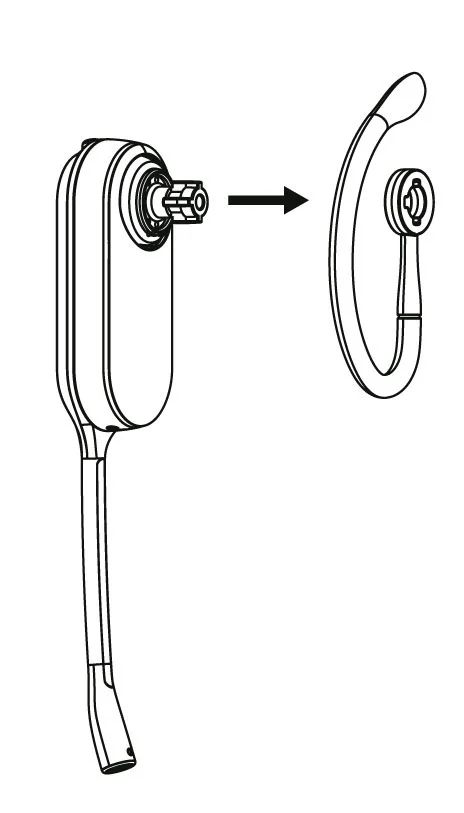 Yealink Dect Accessory - EarHook for WH63/67