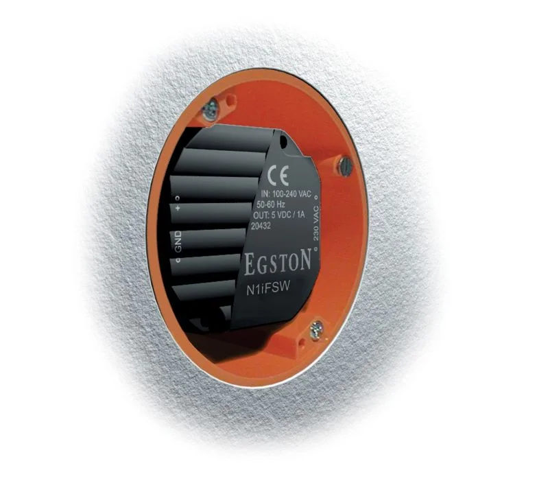 ALLNET Ersatznetzteil 12V/2,5A Unterputznetzteil rund Standard 76mm Egston