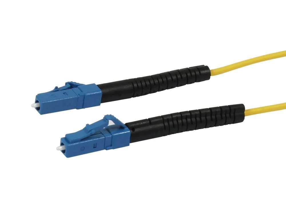 LWL-1-Faser-Patchk. 2,0mtr.LC-LC, 9/125u, OS2, G657A2, AD=2mm, flexible Knickschutztülle, Synergy21.