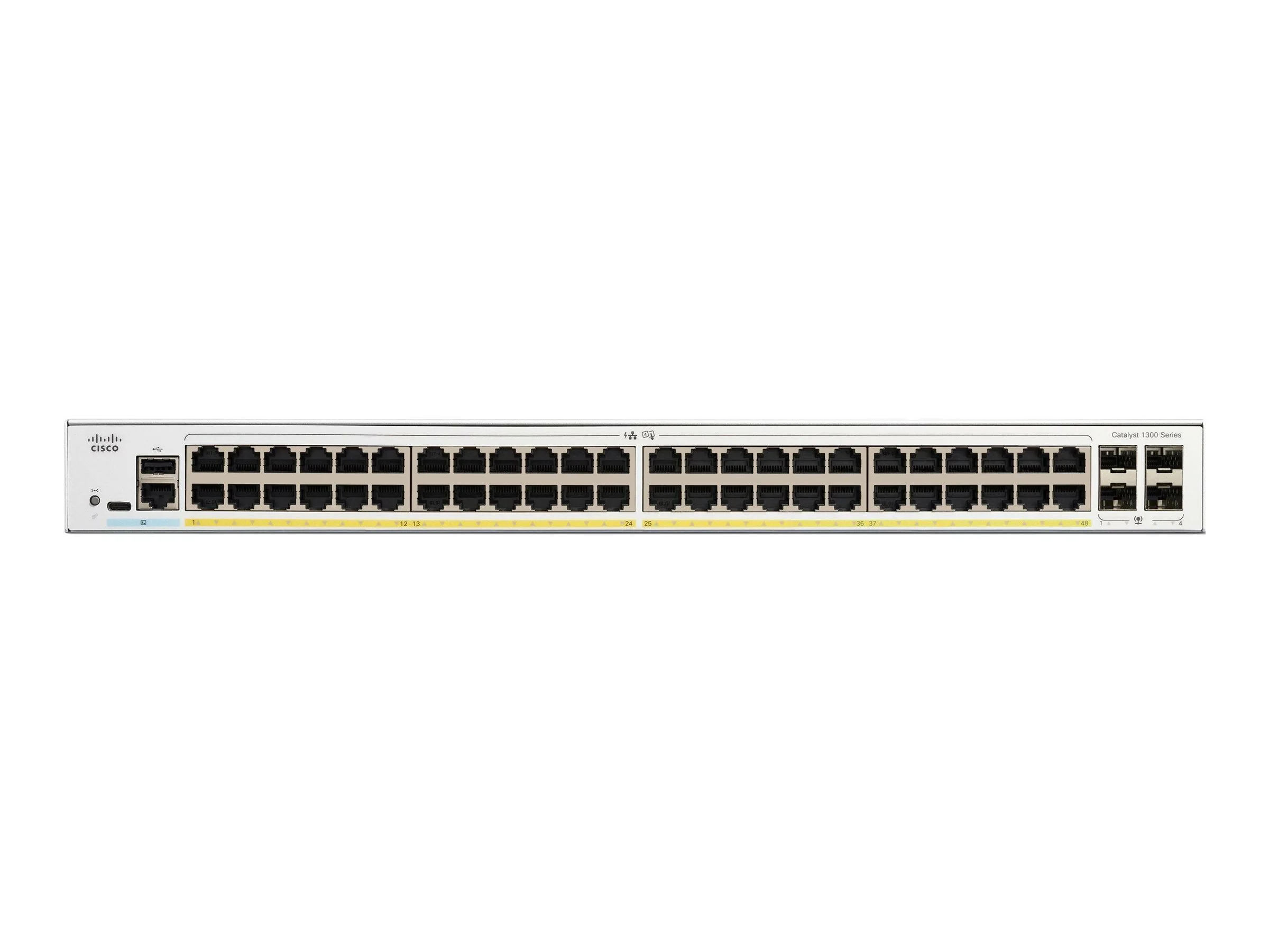CISCO Catalyst 1300 48-port GE PoE 4x1G