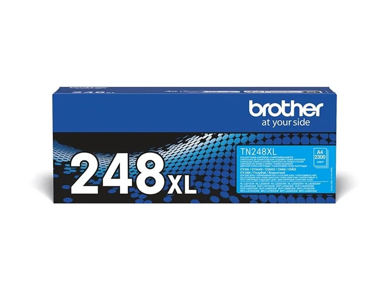 BROTHER TN248XLC Cyan Toner Cartridge