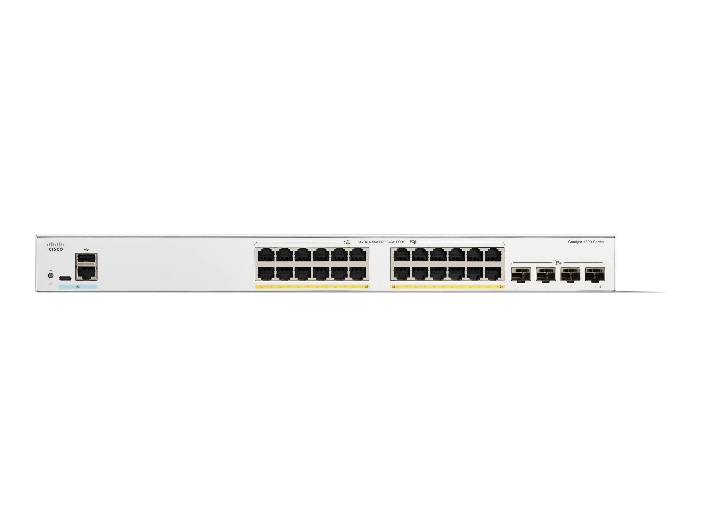 CISCO Catalyst 1300 24-port GE PoE 4x10G