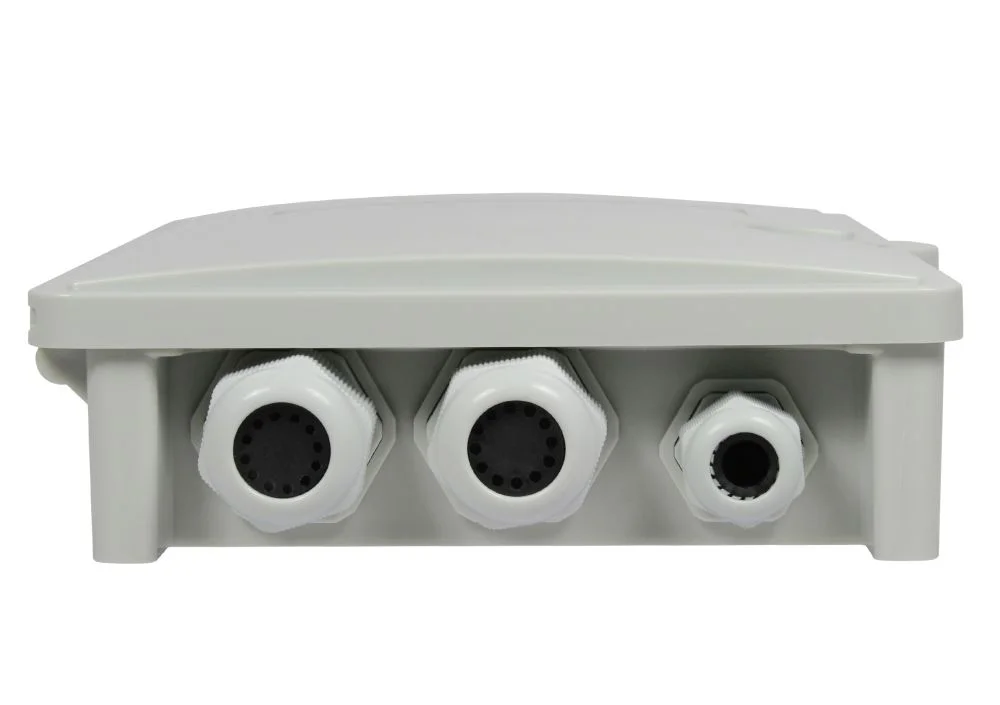 LWL-FTTH Wandgehäuse, IP55, 1xEingang/ 24xAusgang 2mm oder 2xAusgang 4-12mm, Synergy 21