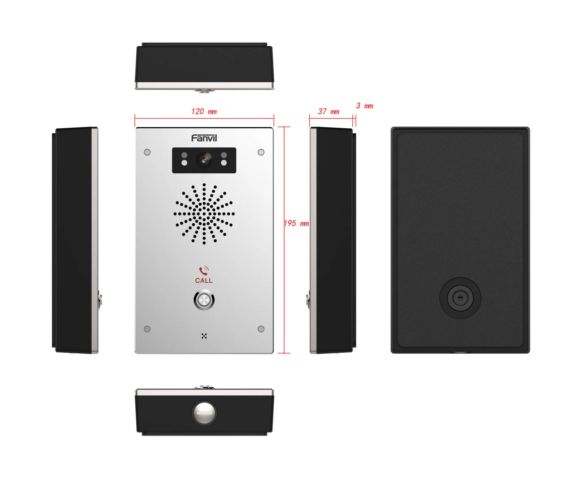 Fanvil TFE i16SV, SIP Audio Intercom / SIP / POE