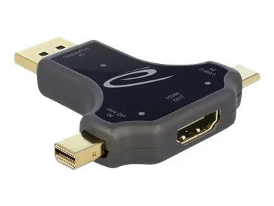 DELOCK 3 in 1monitoradaptermit USB-C