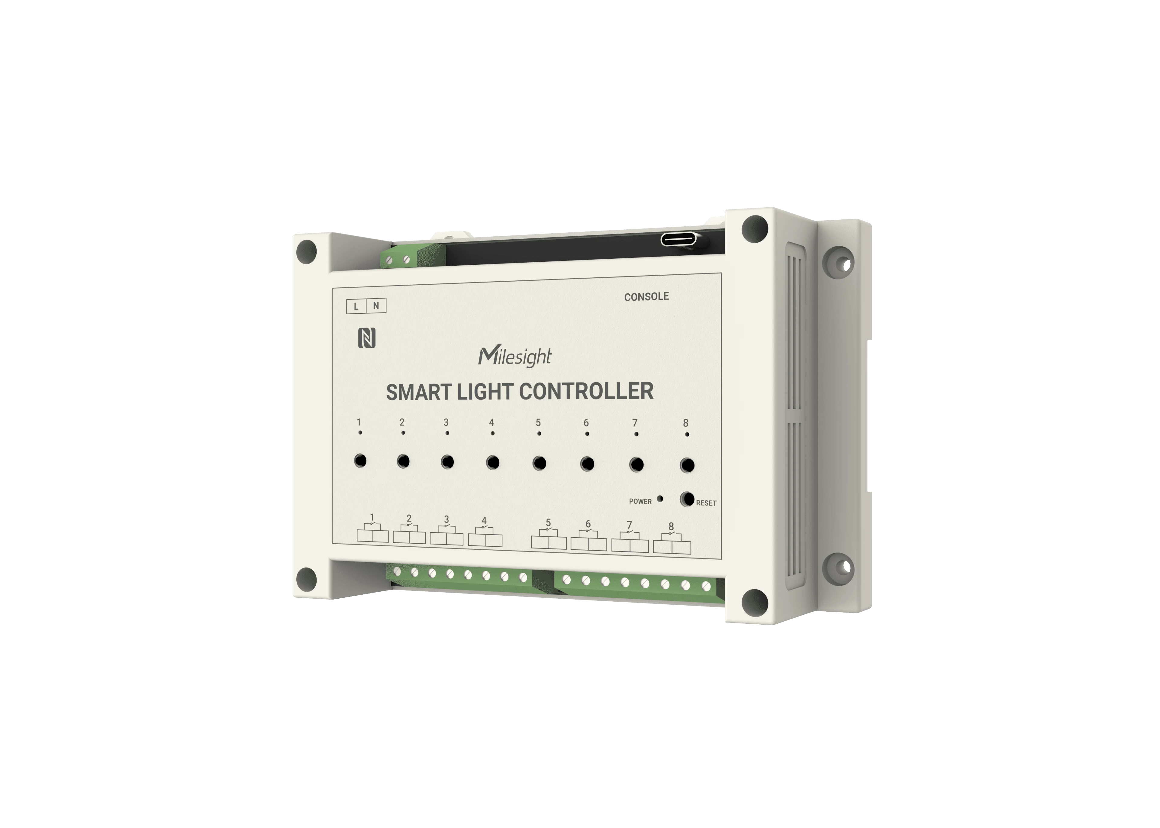 Milesight IoT Smart Light Controller, WS558-868M-Switch LoRaWAN