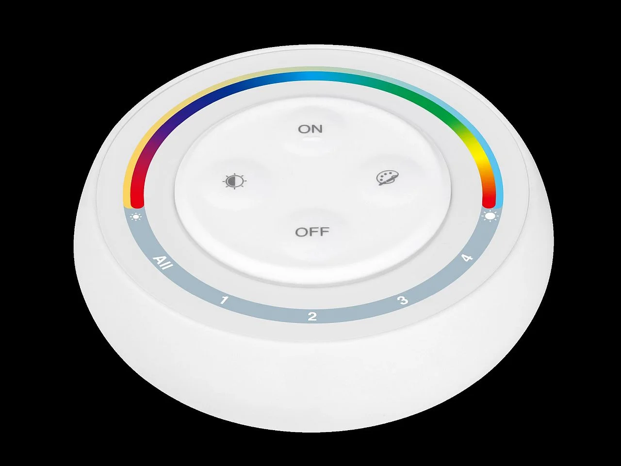 Synergy 21 LED Fernbedienung Rainbow remote (w) RGB-WW (RGB-CCT) 4Zonen*Milight/Miboxer*