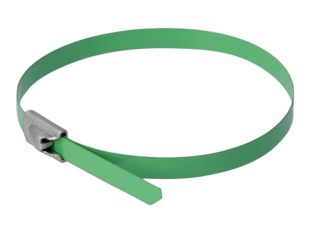 DELOCK Kabelbinder L 200 x B 4,6mm grün