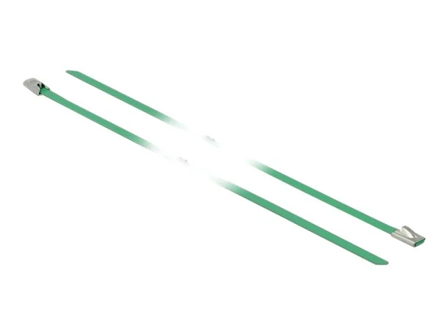 DELOCK Kabelbinder L 300 x B 4,6mm grün