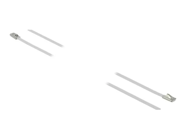 DELOCK Kabelbinder L 300 x B 4,6mm weiss