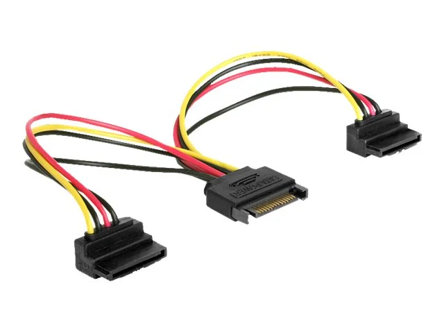DELOCK Kabel Power SATA 15 Pin > 2 x SAT