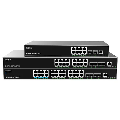 Grandstream GWN7813P 24x Port PoE/PoE++ Layer 3 Managed Netzwerk Switch
