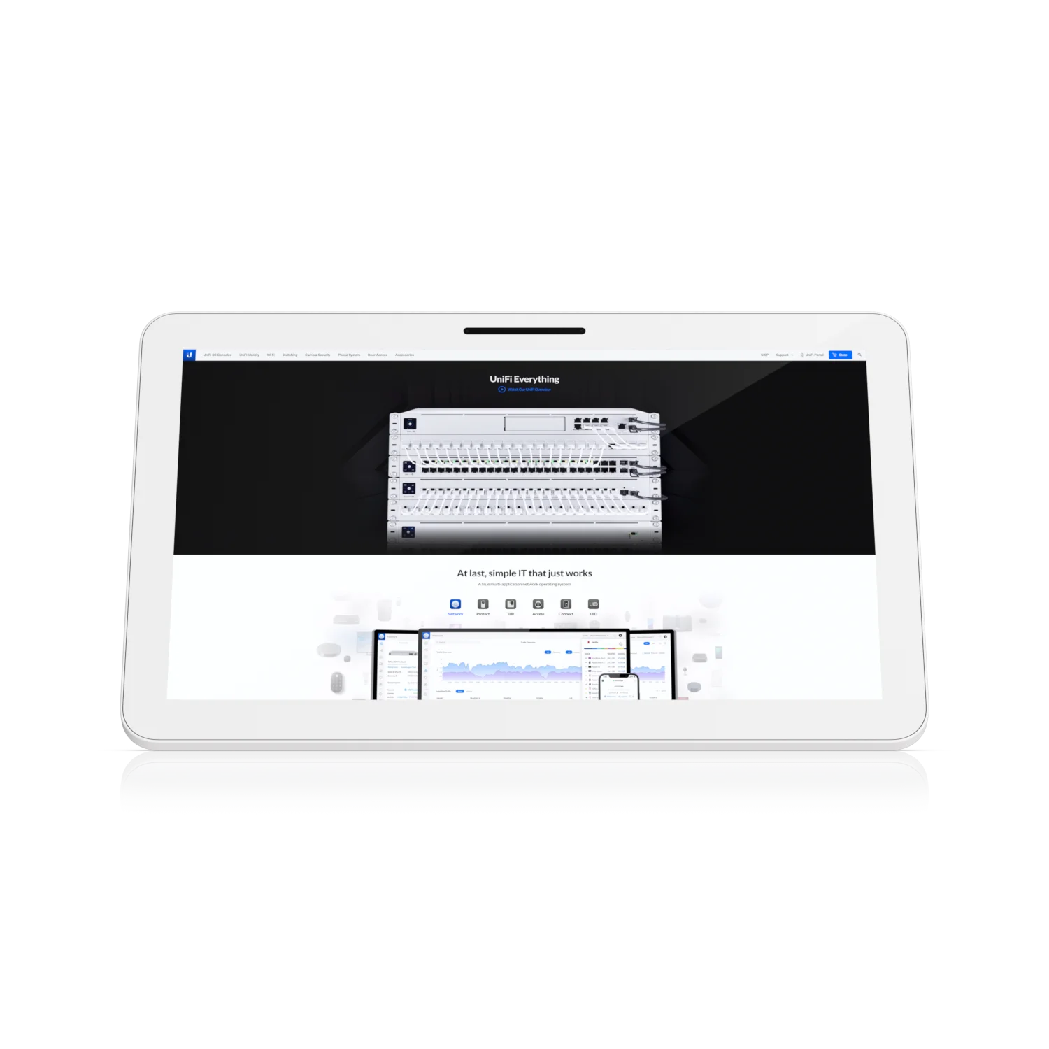 Ubiquiti UniFi Connect Display / 21.5" Full HD / PoE++ / 32 GB / UC-Display