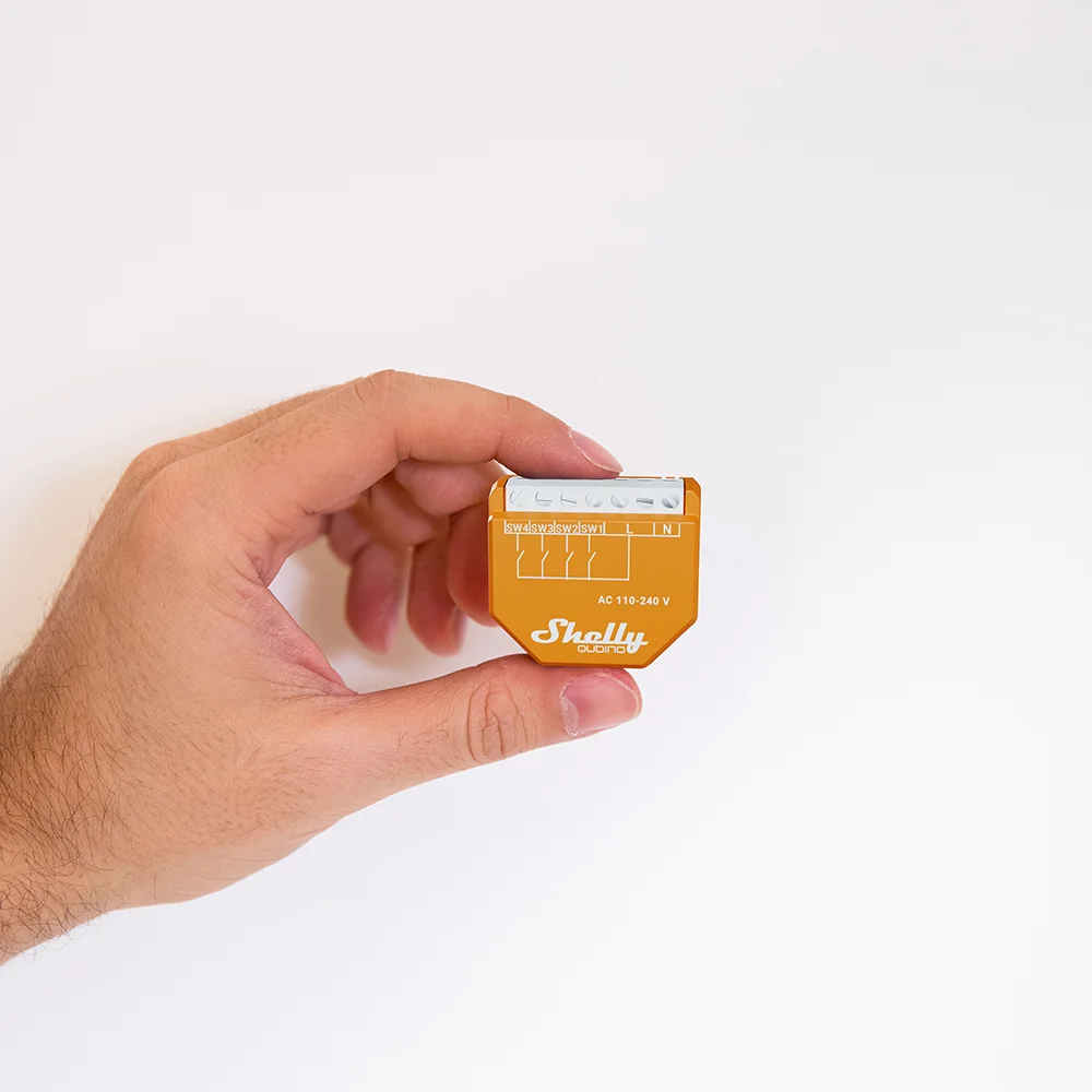 Shelly · Unterputz · " Wave i4" · Szenenaktivierer · 12 Aktionen · Z-Wave