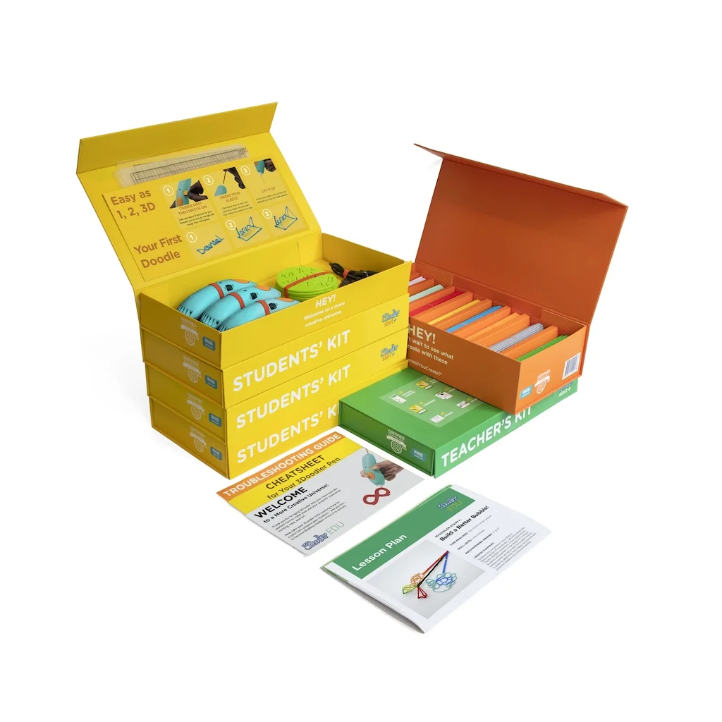 3Doodler MINT 3D Stift Schulset " Start Learning Pack 12 Pens" ab 6 Jahren