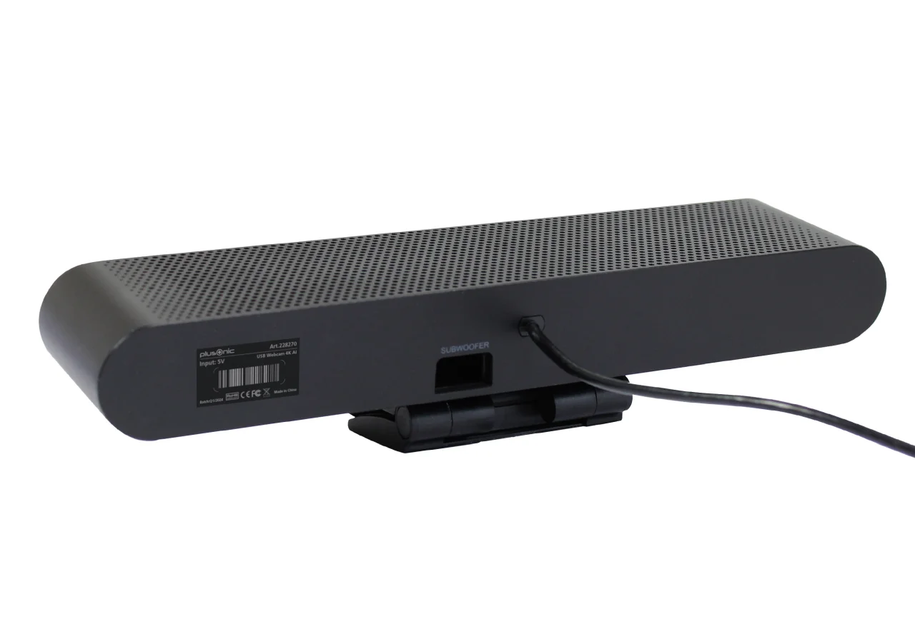 Plusonic USB Webcam 4K AI Video Auto-Tracking Video Conference Camera