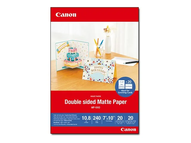 CANON MP-101D 7x10 20 DOUBLE MATTE PHOTO