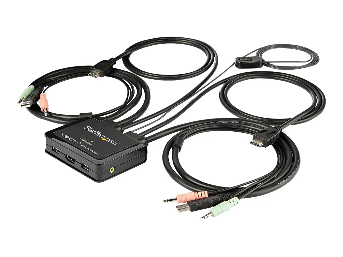STARTECH 2 Port HDMI KVM Switch - 4K60