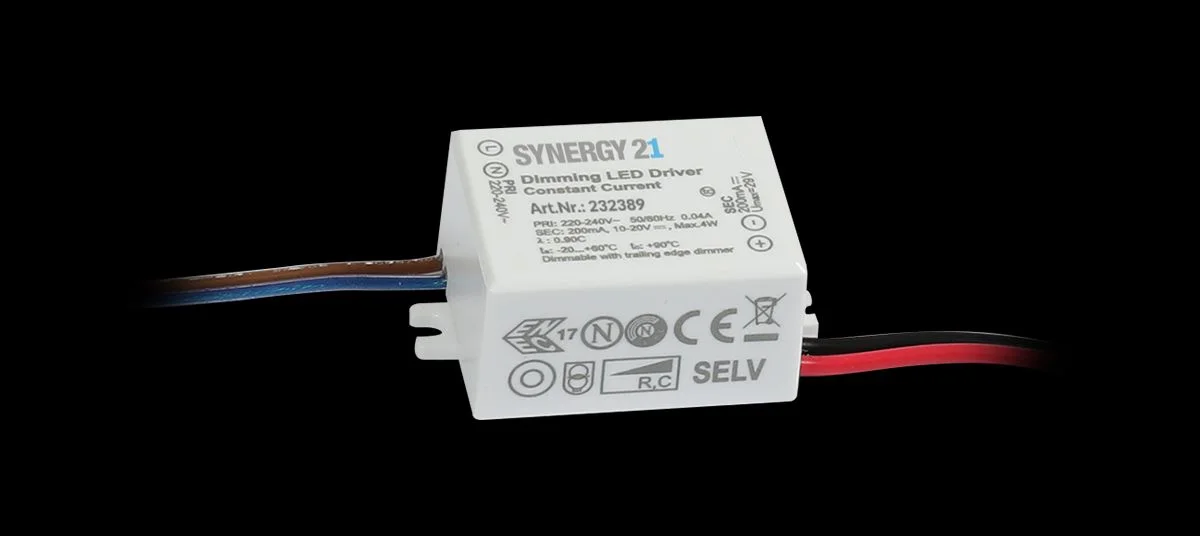 Synergy 21 LED Deckeneinbauspot Helios Netzteil TRIAC dimmbar