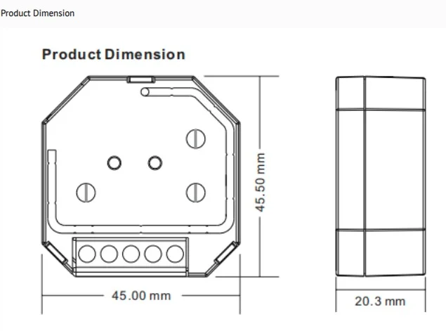 Synergy 21 LED Serie EOS 07 DALI Controller 2,4G bluetooth to DALI Modul