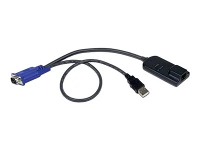 DELL KVM cable for VGA USB kb mouse Blk