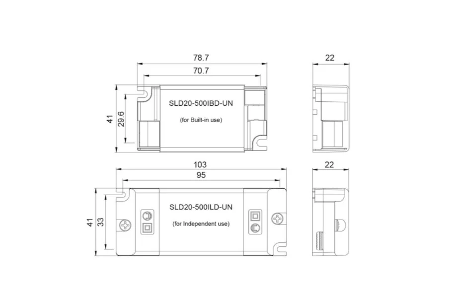 Synergy 21 LED Deckeneinbauspot Helios Netzteil DALI DIM SELF