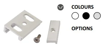 Powergear 3PH BEFESTIGUNGSKLAMMER, Weiß