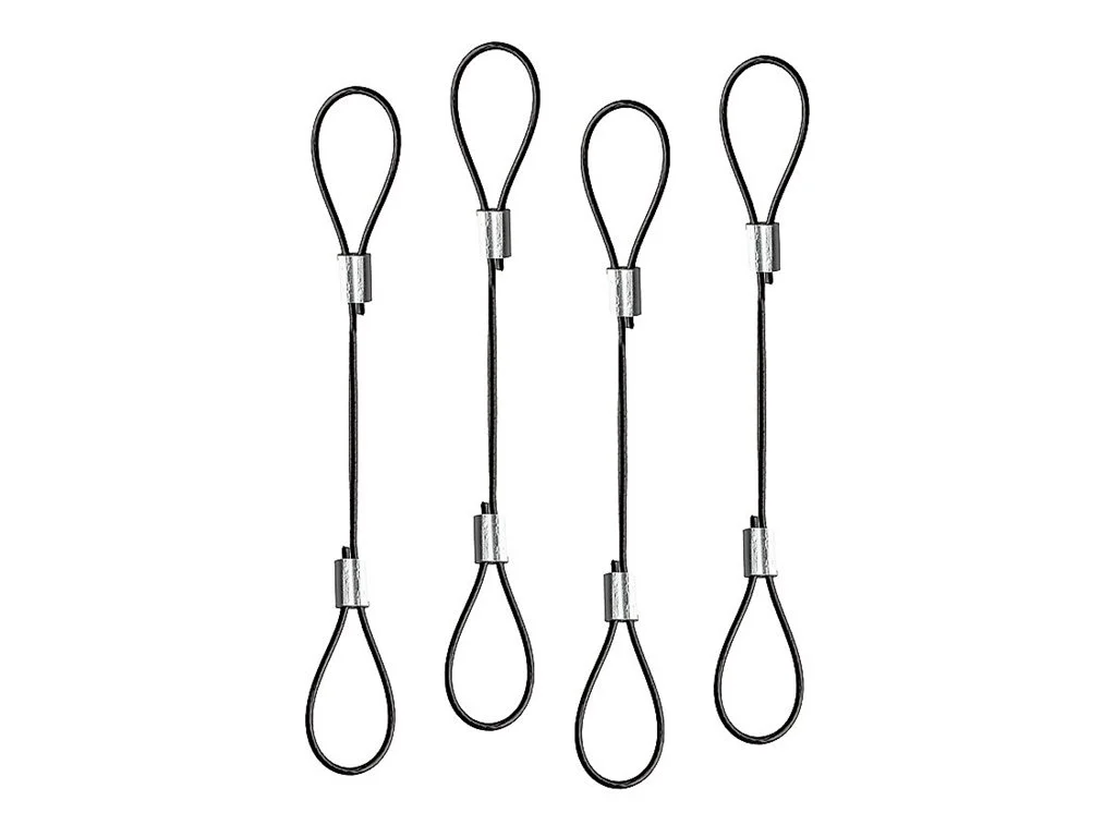 LINDY Adapter und Kabelsicherung 4 Pack