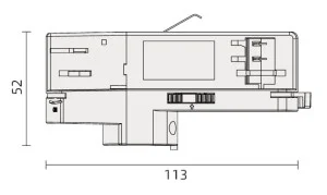 Powergear 3PH ADAPTER DALI 3, Weiß