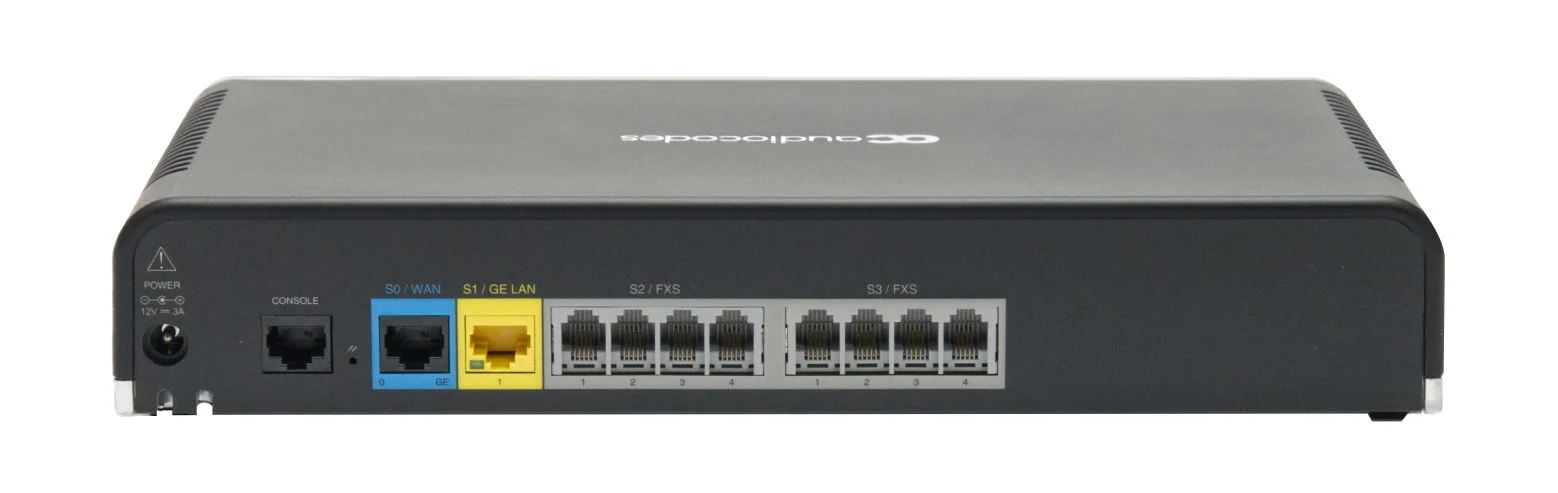 Audiocodes MediaPack 508 analog VoIP gateway with 4FXS and 4 FXO Voice Interfaces