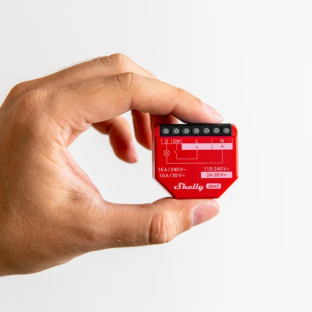 Shelly · Unterputz · "1PM Gen3" · 2er Pack · Relais · max 16A · 1 Kanal · WLAN · BT