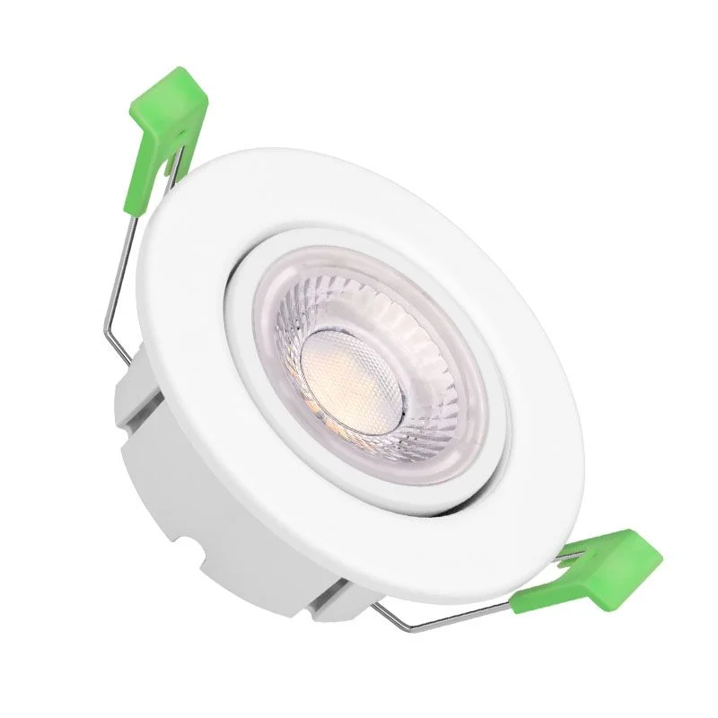 Synergy 21 LED Deckeneinbauspot Phos schwenkbar rund weiß CCT switchable