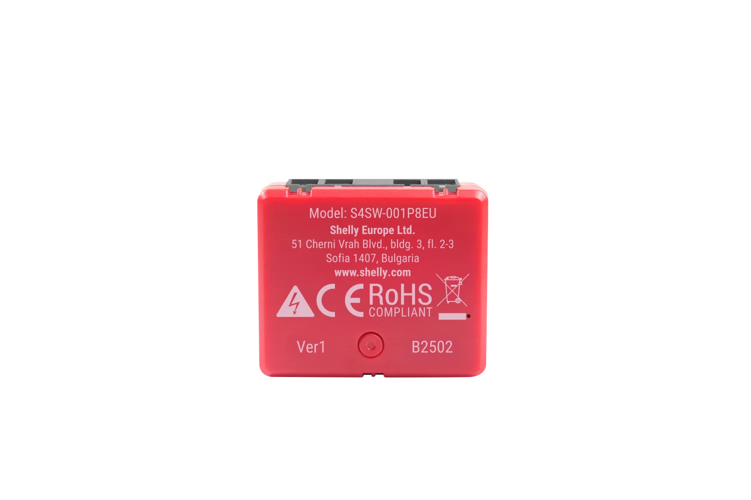 Shelly · Unterputz · "1PM Mini Gen4" · Relais · max 8A · 1 Kanal · Messfunktion · WLAN · Matter · Zigbee · Bluetooth