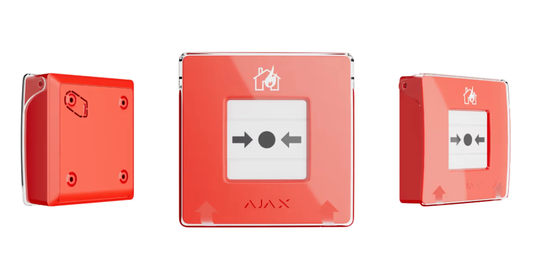 Ajax FireProtect Notrufstelle / ManualCallPoint **rot**
