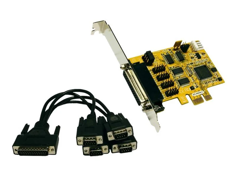 EXSYS EX-44044-2 PCI Express x1 Karte 4x