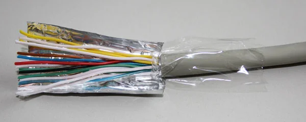 Kabel TK-Install 8x2x0,6mm² Rund 100m, Ring, starre Ader, PVC,