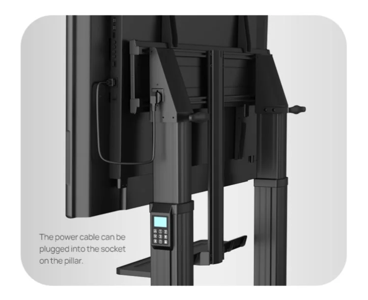 Yealink MSFT - Accessory Motorisierter Floorstand für Yealink-Display-Geräte
