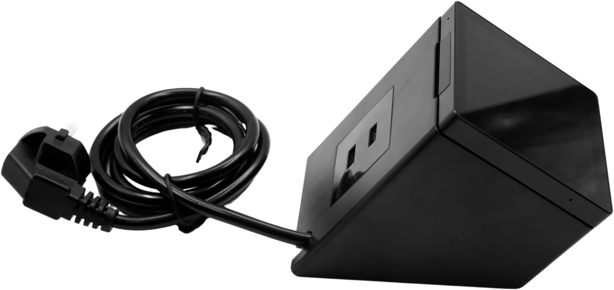 Shelly · Unterputz Zubehör · Wall Display Stand Black