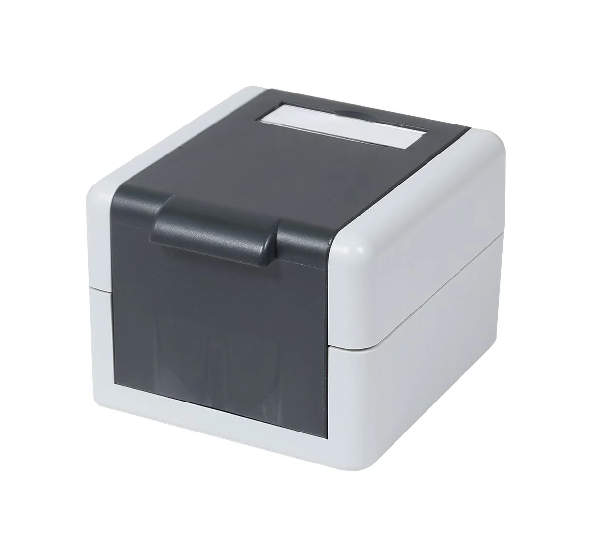 Keystone, Modulträger, Aufputzgehäuse IP44, mit Montageeinsatz für 2xKeystone Module, Synergy 21,