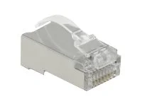 DELOCK RJ45 Crimp+Cut+Curve Cat.6 STP