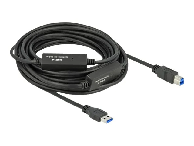 DELOCK Aktives USB Kabel A zu B 10m
