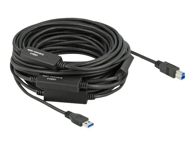 DELOCK Aktives USB Kabel A zu B 20m