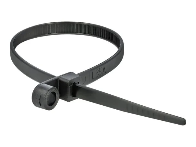 DELOCK Kabelb L 200 x B 4,8mm schw 10St