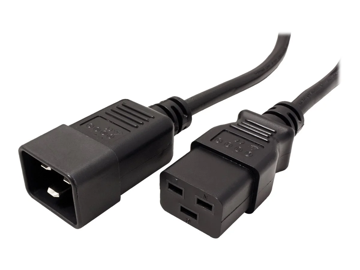 ROLINE Netzkabel Stecker C20 - C19 2m