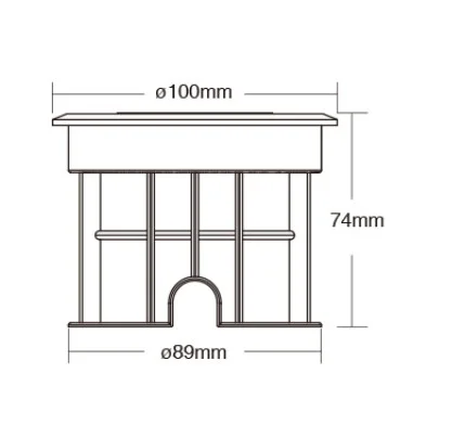Synergy 21 LED PLC Serie Underground Light 5W RGB+CCT *Milight/Miboxer*